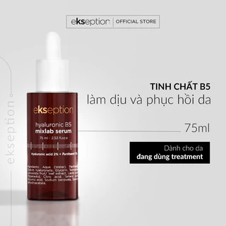 Serum Ekseption Hyaluronic B5, HA + 5% B5 dưỡng ẩm phục hồi da 75ml