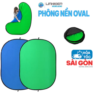 Phông Nền Key Hình Hình Oval 150x200 Chụp Ảnh Màu Xanh Lá Cây  Gấp Gọn Di Động