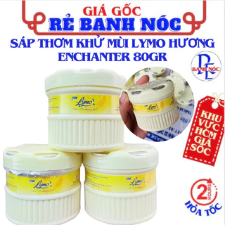 Sáp Thơm Phòng LYMO Hương Enchanter 80gr Khủ Mùi Phòng Ngủ, Nhà Vệ Sinh, Ô TÔ - Sáp Khử Mùi Cao Cấp