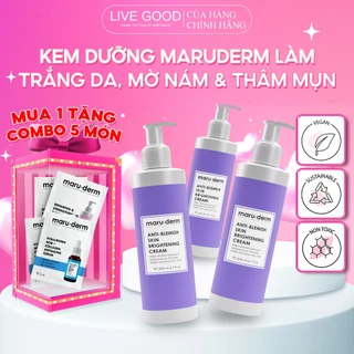 Kem dưỡng Maruderm Anti-Blemish Skin Brightening Cream làm trắng da, mờ nám và thâm mụn (200ml)