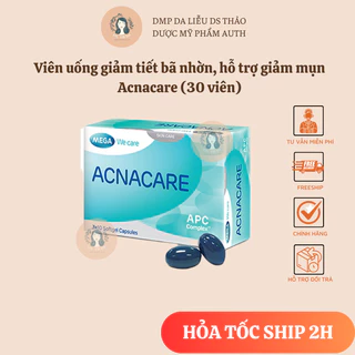 Viên Uống ACNACARE Hỗ Trợ Giảm Mụn, Kiểm Soát Nhờn - Mega we care [Hộp 30 viên]