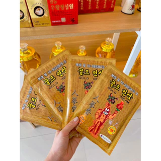 Cao Dán Hồng Sâm Gold Insam 25 miếng