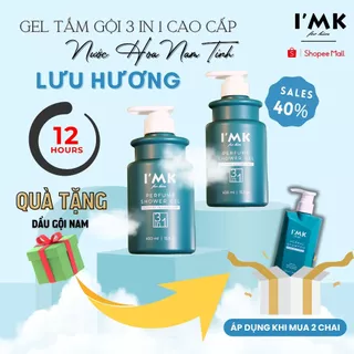 Sữa Tắm Gội 3in1 Cho Nam Giới Cao Cấp Lưu Hương Nước Hoa Đến 12 Giờ