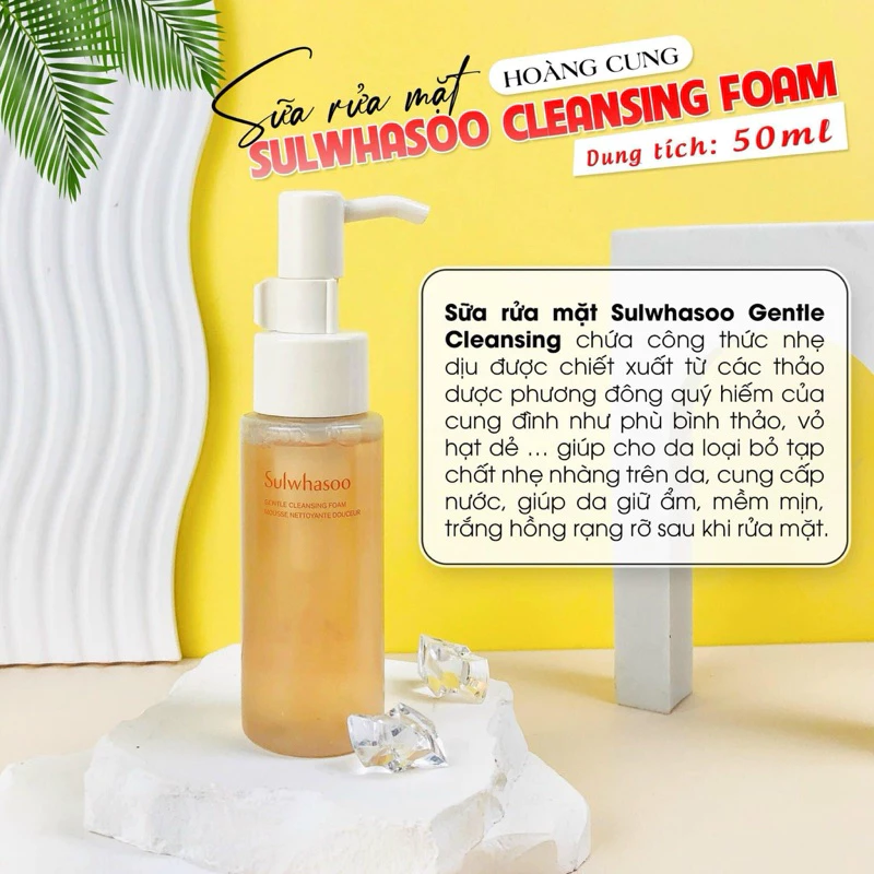 SỮA RỬA MẶT SULWHASOO 50ML