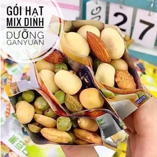 1KG Gói Hạt Mix Dinh Dưỡng GANYUAN 30G, Hạt Dinh Dưỡng Mix Trái Cây Sấy Giòn, Hạt Ngũ Cốc Sấy Khô Tẩm Vị Nội Địa