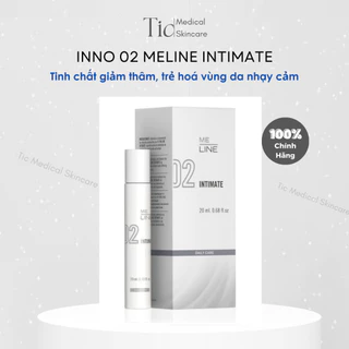 Tinh chất giảm thâm ,làm trắng sáng, trẻ hóa vùng da nhạy cảm INNO INTIMATE 02 MELINE 20ml - Tic Medical Skincare