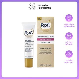 Kem Dưỡng Mắt RoC Retinol Correxion Line Smoothing Eye Cream 17.7ml