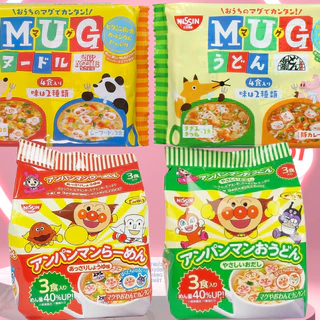 Mì Mug Nissin, mì chú hề Anpanman Nissin ăn liền cho bé Bin's House