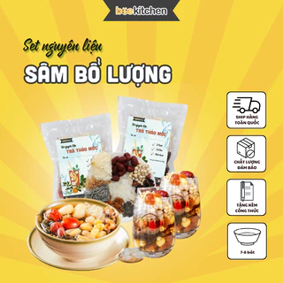 Set Nấu nước Sâm Bổ Lượng chuẩn vị, tiện lợi Nhà Bee - Thành phẩm 3L nước sâm