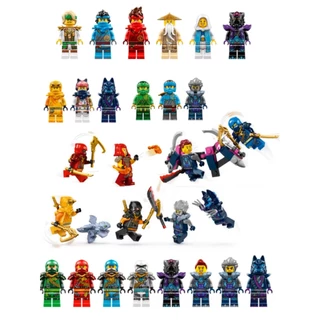 Tổng hợp Lego Minifigues Ninjago Real - Tách set - Pack Lẻ Mini hàng chính hãng new