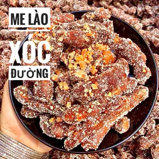 1KG ME LÀO XÓC ĐƯỜNG KÈM MUỐI ỚT (2HŨ)