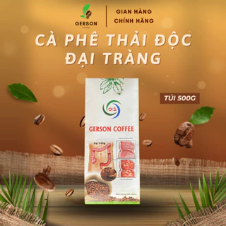 Cà Phê Thải Độc Đại Tràng Hữu Cơ GERSON COFFEE - Gói 500g