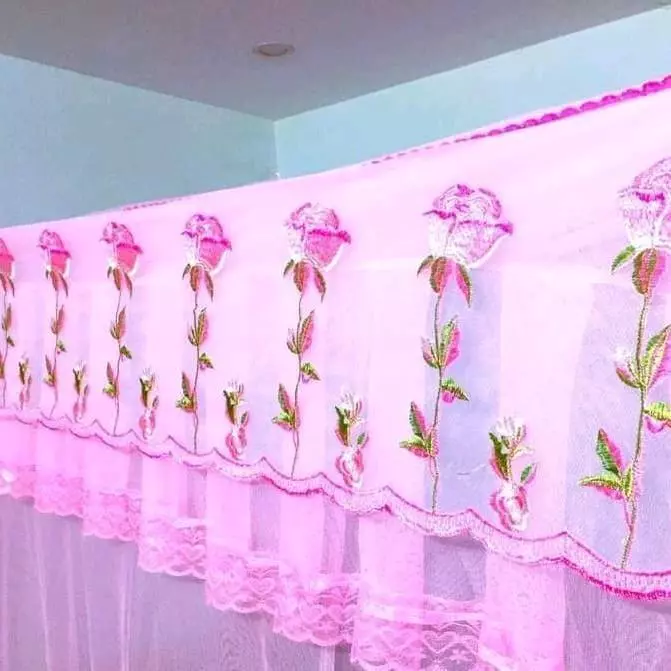 Màn tuyn thái lạnh mùng in bông nhiều size mùng tuyn lạnh cao cấp