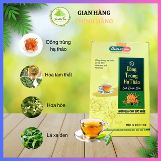 Trà đông trùng hạ thảo Linh Dược Sơn 12 gói