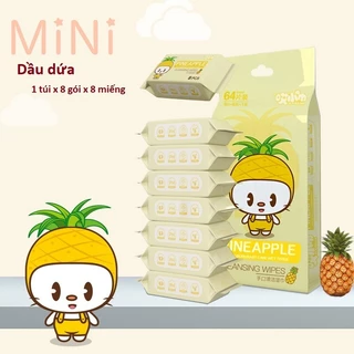 Set 8 khăn giấy ướt mini