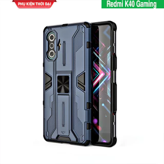 Ốp lưng Redmi K40 Gaming / K50 Gaming chống sốc Iron Man Ver 3 giá đỡ mặt lưng xem phim