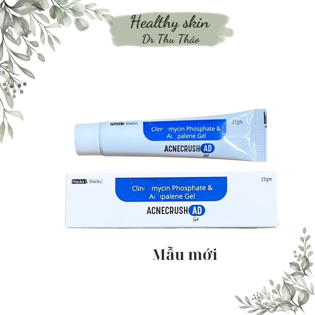 [15g] Kem giảm mụn Acnecrush-AD gel