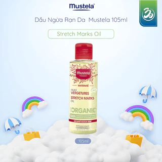 Dầu Ngừa Rạn Da Stretch Marks Oil Mustela 105ml - dành cho mẹ bầu