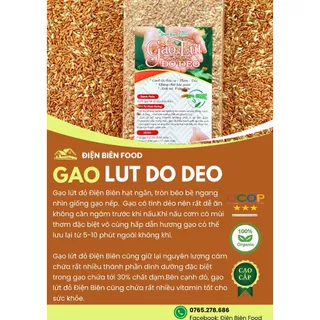 Gạo Lứt Đỏ Dẻo Điện Biên 1kg