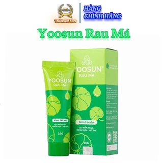 Kem Bôi Da Yoosun Rau Má [Tuýp 25g] - Dịu Mẩn Ngứa, Ngừa Mụn, Mát Da, Tránh Sẹo