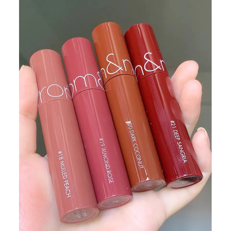 [ĐỦ MÀU 06 - 39] Son Tint Bóng Romand Juicy Lasting Tint 5.5g