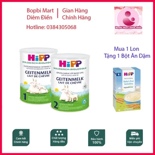 Sữa Dê Hipp Organic 400g Nhập Khẩu Chính Hãng