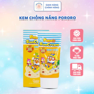 Kem Chống Nắng Pororo - Chống Nắng Cho Bé Babay86 Dành Cho Bé Sơ Sinh Và Em Bé Đến 15 Tuổi