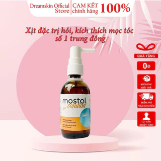 Serum Mọc Tóc Mostal Solution Ngăn Gãy Rụng Dưỡng Tóc Dài Nhanh 50ml