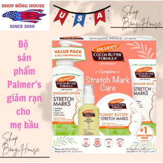 [BILL MỸ] BỘ SƯU TẬP CÁC SẢN PHẨM GIẢM RẠN CHO MẸ BẦU PALMER'S COMPLETE STRETCH MARK CARE