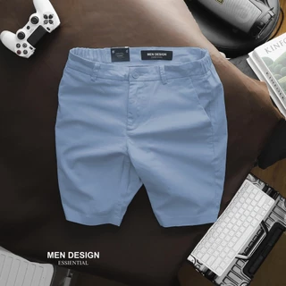 Quần Short Nam KAKI Co Giãn 6 Màu MENDESIGN , Quần Đùi Nam Kiểu Dáng BASIC Lịch Lãm