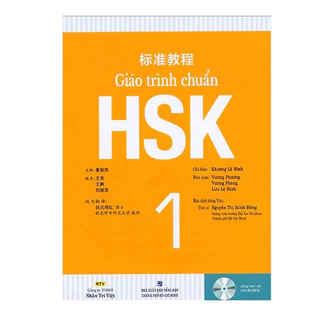 Giáo trình chuẩn HSK 1 (Bản màu, kèm file nghe)