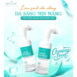 Sữa Rửa Mặt Dịu Nhẹ Drlacir Chai 150ml Giúp Làm Sạch Bụi Bẩn Kiểm Soát Dầu Làm Sáng Da Ngừa Mụn