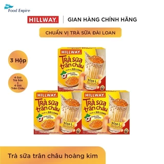 Trà sữa trân châu Hoàng Kim - Hillway Ly, Hộp 4S, Hộp 5S - Chuẩn vị Đài Loan (Pha Sẵn )