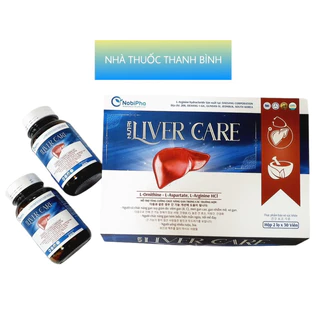 Bổ Gan Nutri Liver Care [Date 2027, 60 viên] - Giúp Mát Gan, Giải Độc Gan, Giảm Ngứa, Mụn Nhọt, Mề Đay