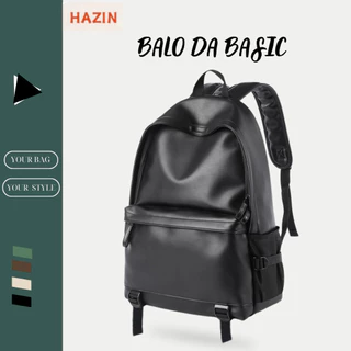 Balo da HAZIN Thời Trang  Ulzzang Hàn Quốc Nam,Nữ Chống Thấm Đựng  Vừa Laptop 16inch Đi Học Đi Chơi