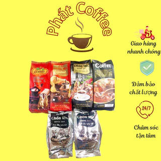 COMBO 3KG (6 túi 3 loại ) cà phê CHỒN MIX THƠM NGON ĐẬM ĐÀ SÁNH BÉO 2 đen 2 đỏ 2 bạc