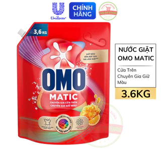 Nước Giặt OMO MATIC Cửa Trên Chuyên Gia Giữ Màu - Túi 3.6KG