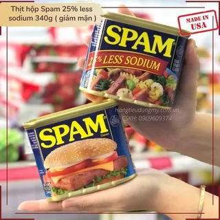 Thịt Hộp Spam Mỹ | Hormel Spam 340g | Thơm ngon tiện lợi