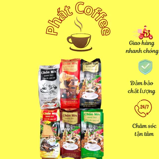 Combo 3kg (6 túi 6 loại ) cà phê Chồn Mix 1 đỏ 1 đen 1 bạc 1 vàng 1 nâu 1 xanh