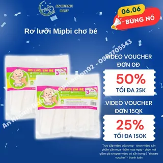 Rơ Lưỡi Cho Bé MIPBI - 1 Túi 30 Chiếc, Tuyệt Đối An Toàn Cho Bé