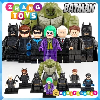 Đồ chơi xếp hình Người dơi Batman Joker Catwoman Nightwing Killer Croc Ra’s Al Ghul Minifigures Xinh X0341