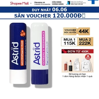 Son Dưỡng Astrid Lip Balm Dưỡng Ẩm Và Làm Hồng Hiệu Quả 4.7g