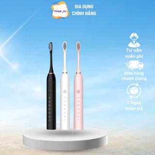 Bàn Chải Điện AKIHO Sonic X8 Pro Đánh Răng Tự Động 5 Chế Độ Bản Đánh Răng Sóng Âm Cao Cấp ( didooglt )