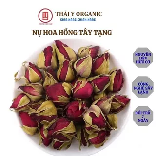 ✅[CHÍNH HÃNG] Trà Hoa Hồng Tây Tạng 100gr Sấy Khô Nguyên Nụ Thơm Đẹp Đẹp Da, Giảm Stress, Thải Độc, Chống lão hóa