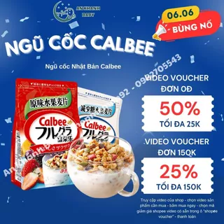 Ngũ cốc Calbee nội địa Nhật 750G (Date t1/2025)