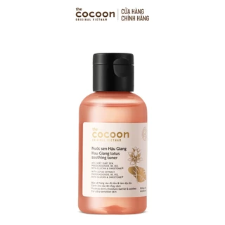 Nước sen Hậu Giang (toner) Cocoon giúp phục hồi đa nhiệm cho da rất nhạy cảm 140ml