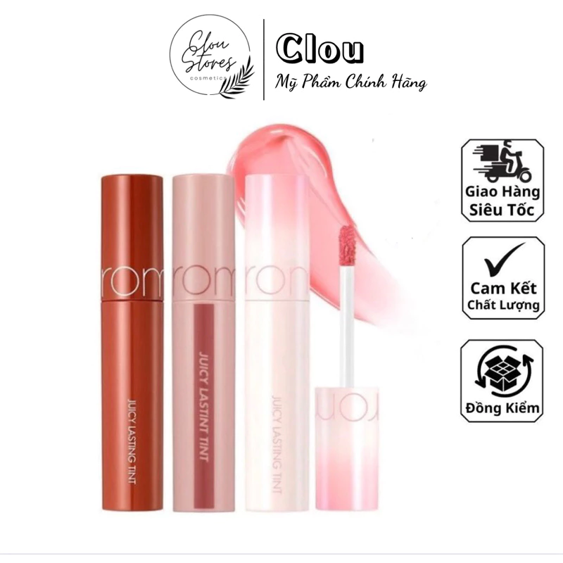 [ Clou Stores ]Son Romand Juicy Lasting Tint son tint lì 5.5g màu 13 - 39