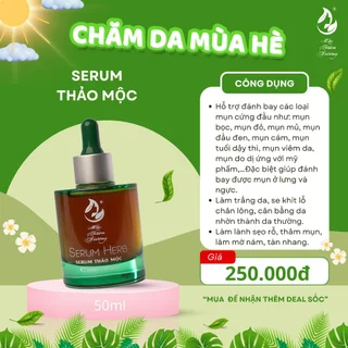 Serum Xóa Mụn Sạch Thâm Tái Tạo, Trắng Da - Herbal Anti Acne Serum 50ml Mộc Thiên Hương