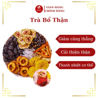 Trà Bổ Thận Hỗ Trợ Sinh Lý [Sơn Trà, Sung, Trần Bì, Hắc Kỷ Tử, Dâu Tằm, Cúc Vàng, Đường Phèn]