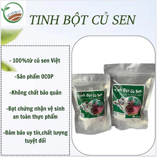 Tinh bột củ sen Việt nguyên chất Viagri tốt cho sức khoẻ